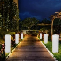 Светильник Цилиндр 30х180 питание от  220, RGB