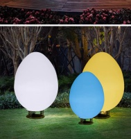 Светильник Яйцо 65х110 питание от 220, RGB